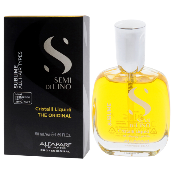 Semi Di Lino Sublime Cristalli The Original Alfaparf Milano 1.69 oz Treatment - Picture 3 of 5